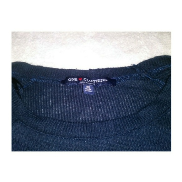 One Clothing Los Angeles Tops Thin Knitted Long Sleeved Shirt Poshmark